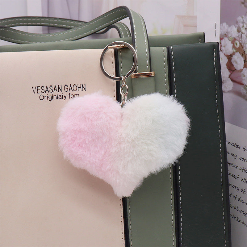 Wholesale Cute Simple Fantasy Series Love Plush Keychain